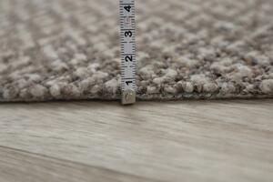 Vopi koberce AKCE: 80x80 cm Metrážový koberec Toledo béžové - neúčtujeme odřezky z role! - Kruh s obšitím cm