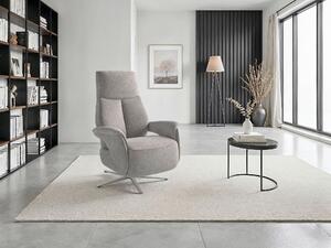 RELAXAČNÍ KŘESLO, textil, šedá Sit & More - Online Only křesla & taburety, Online Only