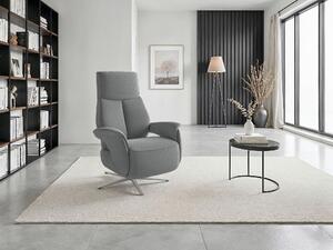 RELAXAČNÍ KŘESLO, textil, šedá Sit & More - Online Only křesla & taburety, Online Only