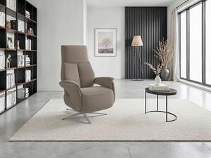RELAXAČNÍ KŘESLO, textil, šedohnědá Sit & More - Online Only křesla & taburety, Online Only