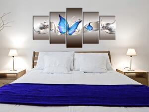 Obraz Modří motýli