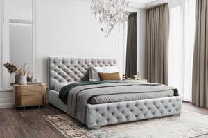 Postel MODEL 02 120x200 šedá - MAGIC VELVET 2240