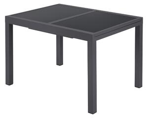 Livarno® Hliníkový rozkládací stůl Houston/Toronto, šedá (100400686)