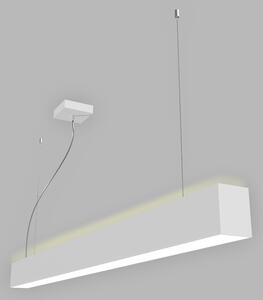 Led2 Lineární závěsné LED svítidlo LINO II 120 cm Barva: Bílá, Stmívání: DALI TW, Vyzařování světla: dolů / nahoru