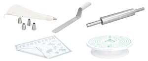 Silvercrest® Sada sáčků na zdobení / Cukrářský nůž / Váleček na těsto (100399421)