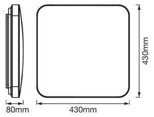 Ledvance - LED Stropní svítidlo se senzorem ORBIS LED/50W/230V 3000K
