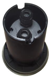 Venkovní nájezdové svítidlo 1xGU10/35W/230V IP67 matný chrom