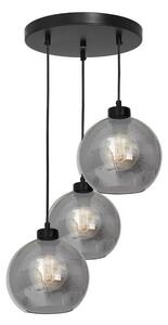 Lustr na lanku SOFIA 3xE27/60W/230V černá