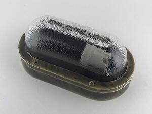 Industriální vintage světlo BULKHEAD 44A00/antická mosaz/1xE27/IP64