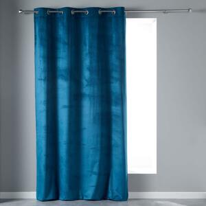 Zatemňovací závěs VELVET, 140 x 240 cm, modrá