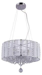 Globo 15091H - Křišťálový lustr na lanku WALLA 4xE14/40W/230V