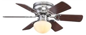 Globo 0307WE - Stropní ventilátor UGO 1xE27/60W/230V