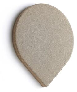 AJ Produkty Akustický panel POLY, kapka, 965x800x56 mm, nástěnný, béžová