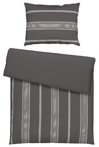 POVLEČENÍ, flanel, šedá, 140/220 cm Esposa - Povlečení