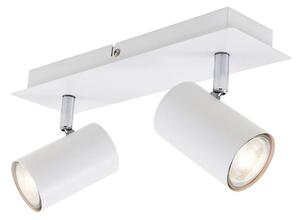 Briloner 2857-026 - Bodové svítidlo SPOT 2xGU10/40W/230V bílá
