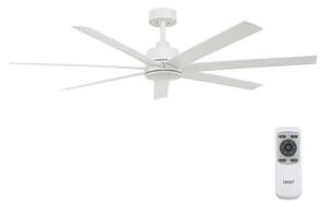 Lucci air 213182 - LED Stropní ventilátor ATLANTA 1xGX53/12W/230V bílá + DO