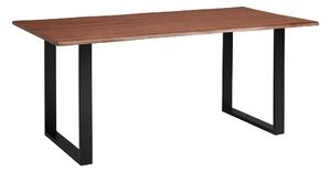 JÍDELNÍ STŮL, akácie, černá, barvy vlašských ořechů, 200/100/76 cm P & B - Online Only jídelní stoly, Online Only