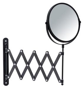 Kosmetické zrcadlo EXCLUSIV, teleskopické, černé, WENKO