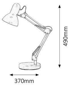 Brilagi - LED Stolní lampa ROMERO 1xE27/10W/230V růžová