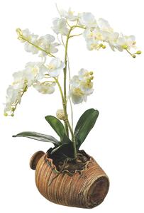 Samolepka / samolepící dekorace na zeď SM 3430, Orchidej v nádobě, AG Design