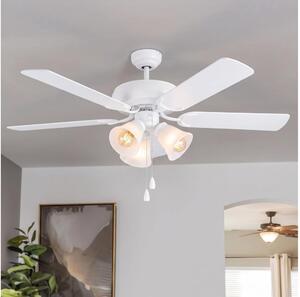 Eglo 35076 - Stropní ventilátor LAS PALMAS 3xE27/40W/230V bílá