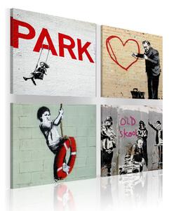 Obraz Banksy - městské inspirace