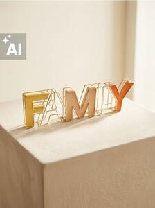 Sinsay - Nástěnná dekorace FAMILY - vícebarevná