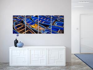 Obraz Blue boats