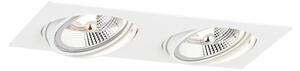 Argon 1046 - Podhledové svítidlo OLIMP 2xGU10-AR111/12W/230V bílá