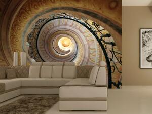 Fototapeta Decorative spiral stairs