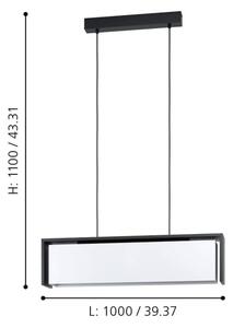 Eglo 900075 - LED RGBW Stmívatelný lustr na lanku VALDELAGRANO-Z LED/33,6W/230V