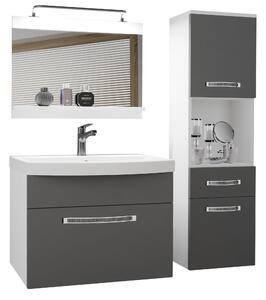 Koupelnový nábytek Belini Premium Full Version šedý mat + umyvadlo + zrcadlo + LED osvětlení Glamour 41 Výrobce