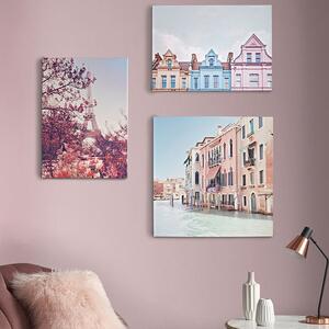 Tištěný obraz 105884, Pretty Pastel Skyline, Wall Art, Graham & Brown