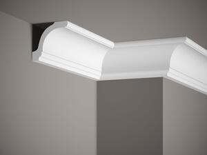 DOPRODEJ Stropní lišta hladká MDB161, 240 x 9 x 8,5 cm, Mardom