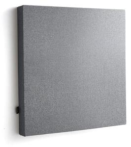 AJ Produkty Akustický panel POLY, čtverec, 600x600x56 mm, nástěnný, světle šedá