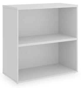 Nízká skříň SimpleOffice 80 x 40 x 80 cm, bílá