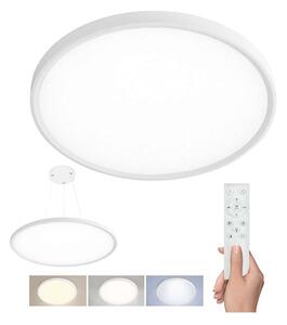 LED stropní světlo s dálkovým ovládáním Estela Low UGR - průměr 60 cm, bílá