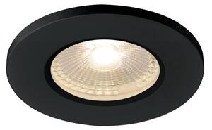 LA 1001015 KAMUELA protipožární ochrana svítidlo k zabudování do stropu LED 3000K černé 38° stmívatelné IP65 - BIG WHITE (SLV)