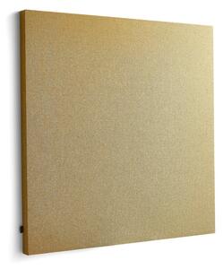AJ Produkty Akustický panel POLY, čtverec, 1180x1180x56 mm, nástěnný, žlutá