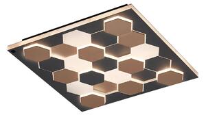 STROPNÍ LED SVÍTIDLO, 55/55/7,5 cm Cinque - Stropní svítidla