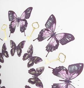 Bezrámový obraz Motýli 105871, Blissful Butterflies, Wall Art, Graham & Brown