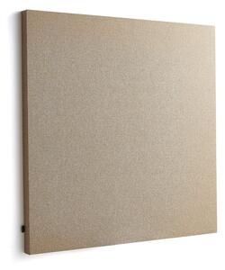 AJ Produkty Akustický panel POLY, čtverec, 1180x1180x56 mm, nástěnný, béžová