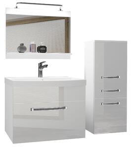 Koupelnový nábytek Belini Premium Full Version bílý lesk + umyvadlo + zrcadlo + LED osvětlení Glamour 24 Výrobce