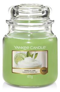 VONNÁ SVÍČKA YANKEE CANDLE VANILLA LIME CLASSIC STŘEDNÍ
