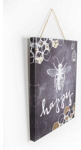 Bezrámový obraz Bee Happy 41-836, Wall Art, Graham Brown