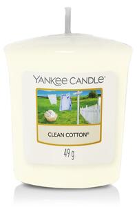 VONNÁ SVÍČKA YANKEE CANDLE CLEAN COTTON VOTIVNÍ
