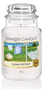 VONNÁ SVÍČKA YANKEE CANDLE CLEAN COTTON CLASSIC VELKÝ