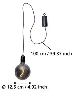Eglo 900209 - LED Venkovní závěsné svítidlo VIGNANELLO LED/0,06W/6V IP44 šedá