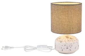 Globo 21624 - Stolní lampa IGA 1xE14/40W/230V šedá/keramika