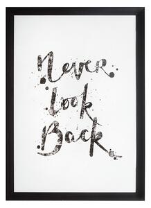 Rámovaný obraz 101555, Never Look Back Framed Art, Wall Art, Graham Brown, Wall Art, Graham Brown